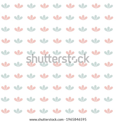 Vintage seamless pattern background. Abstract Retro cute Background. Polka Dots