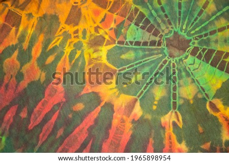 tie dye abstract background. multicolor hippie textured.