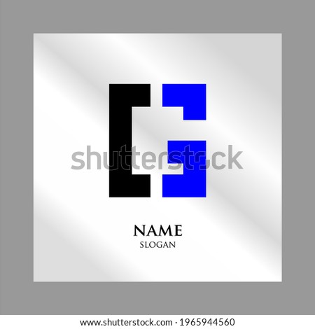 Letter "G" logo design. Minimum creative. Design of an elegant universal vector sign. Premium business logotype. Graphic alphabet symbol for company business identity