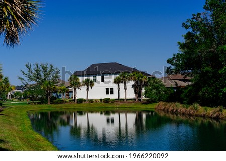 A water front Florida house 