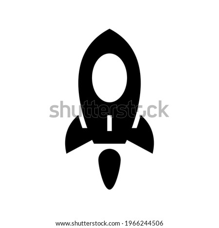 rocket icon or logo isolated sign symbol vector illustration - high quality black style vector icons
