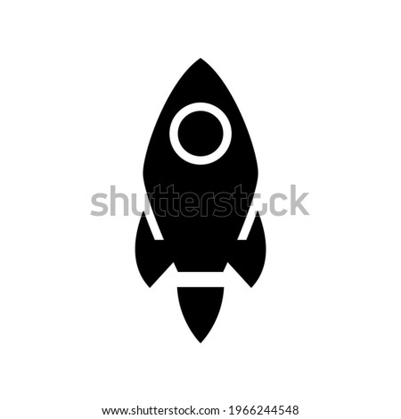 rocket icon or logo isolated sign symbol vector illustration - high quality black style vector icons
