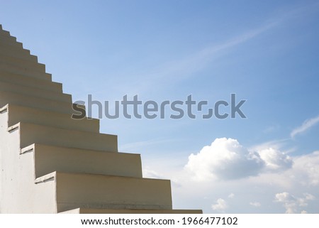 Taking pictures of stairs with clouds, is like a stairway to heaven,