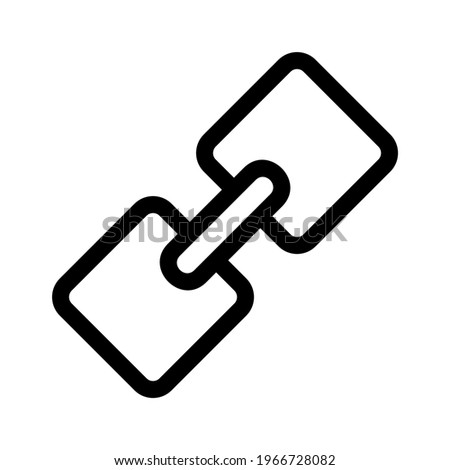 link icon or logo isolated sign symbol vector illustration - high quality black style vector icons
