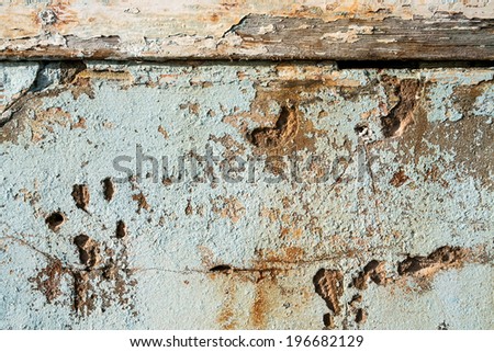 old wall and wood texture background