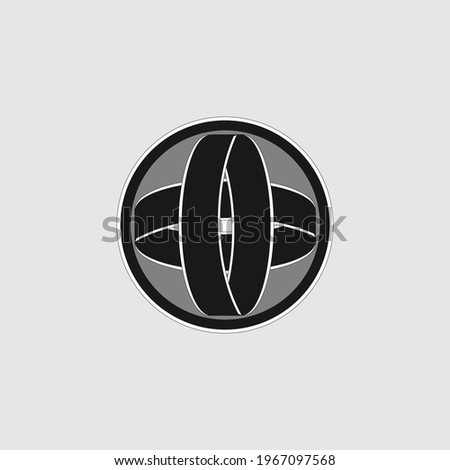icon circle logo vector design