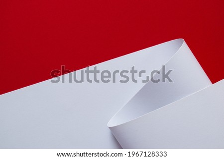 Red and white abstract background, web template, book cover