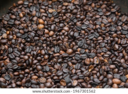 Roasted Arabica and Robusta Coffee Beans