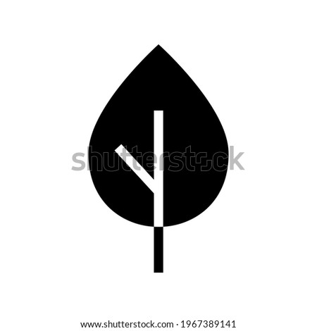leaf icon or logo isolated sign symbol vector illustration - high quality black style vector icons
