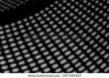 square checkered shadow on  background or texture