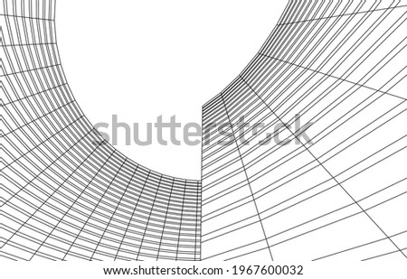 abstract lines architecture design background 