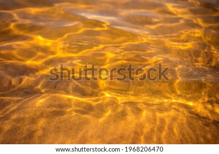 water texture with slow waves. 