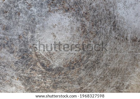 Grungy metal texture, abstract background, photography, circular details
