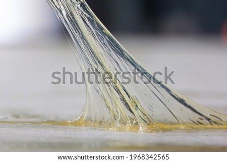 Closeup rubber adhesive that is used in general and in factories. Royalty-Free Stock Photo #1968342565