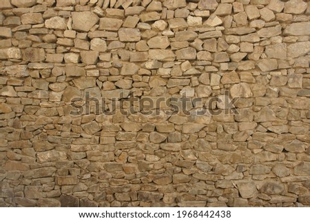 Stone and Adobe Wall Texture