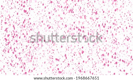 Pink blots watercolor background, illustration vector.