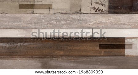 ceramic wall wooden tiles wooden highlighter wall decoration bathroom matt tile