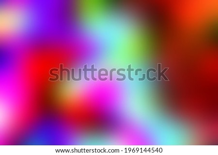Abstract defocused multicolored background. Bright colors, neon. Blurred lines and spots. Background for web design, laptop cover.