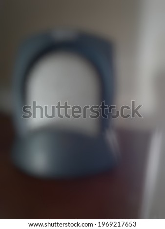 Defocused abstract background of a TV speaker