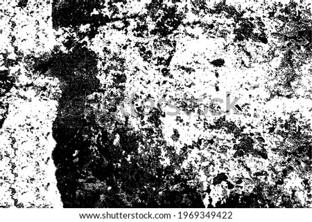 Grunge background black and white. Monochrome vintage texture