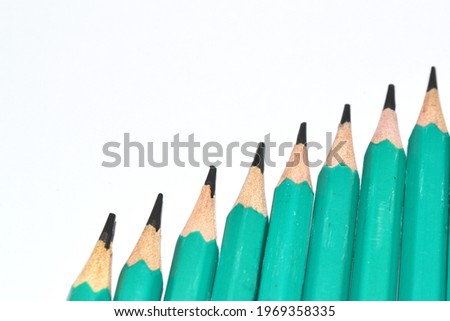 beautiful writing supplies for office or school theme