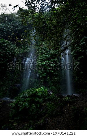 tiu Kelep and Benang Kelambu Waterfall in Lombok, West Nusa Tenggara, Indonesia