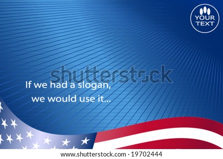 USA corporate background - vector