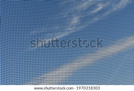 baseball and softball screen netting and mesh pattern 
