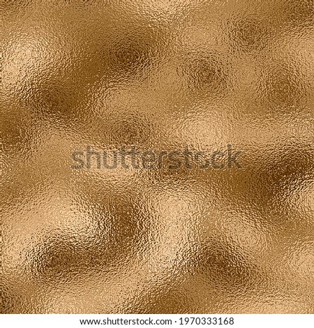 Gold Foil Metal Texture Background