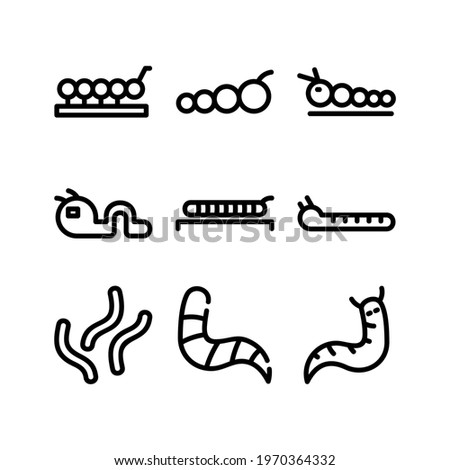 caterpillar icon or logo isolated sign symbol vector illustration - Collection of high quality black style vector icons
