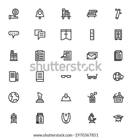 school icon or logo isolated sign symbol vector illustration - Collection of high quality black style vector icons
