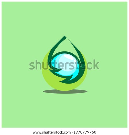Illustration vector graphic of nature oil extraction. fit for logo company , icon , apps ,brand logo, etc.