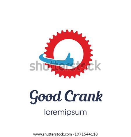 Good Crank logo, icon, or symbol template design