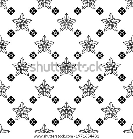 Traditional chinese, japanese vector seamless patterns. Golden chinese geometrical and floral ornaments on white background. Decorative Asian wallpaper. Oriental background for new year greeting card.