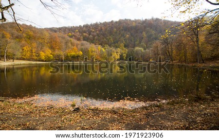 Beautiful autumn picture from Gosh Lake