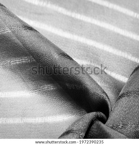 simple gray fabric with lines. The lines formed by the extraction of the thread, Texture, background