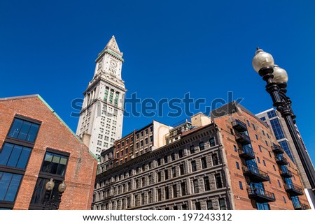 Custom House Tower in Boston.