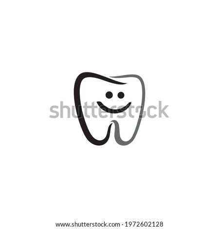 Happy Tooth logo or icon design