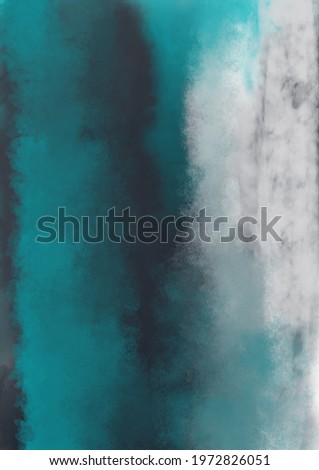 Abstract oil texture background. Draw on canvas. Modern Art. Colored texture. Paint spots. Paint strokes. Blue and turquoise shades of acrylic paint strokes