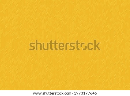 Abstract image of a yellow surface profiled by an industrial design Texture of a colored background for further use in graphics or web design