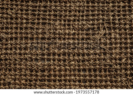 Woven bamboo wall Thai style pattern nature texture background. Basketry bamboo mat seamless pattern. top view.