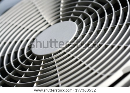 fan of air conditioner background