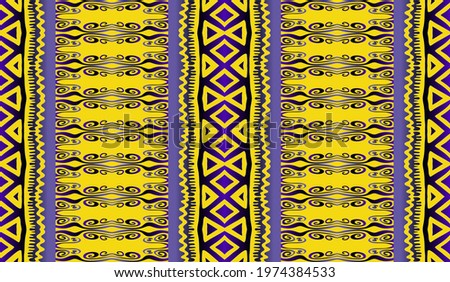 Geometric pattern on a yellow-blue background. Use it for illustrations and textures.
