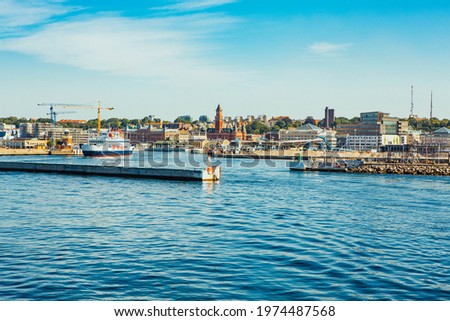 Picture from Helsingborg harbor in south Sweden