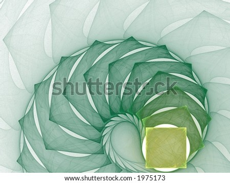 light green swirl