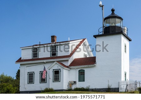 Fort Point Light, Stockton Springs, Maine, USA