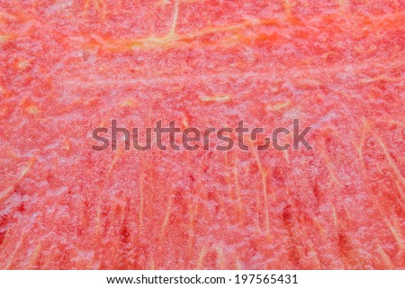 Profile picture of watermelon as a backdrop.