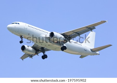 Airbus A320-200 Royalty-Free Stock Photo #197595902