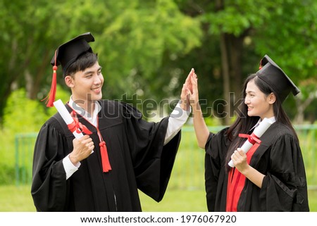 Black And Asian Graduates