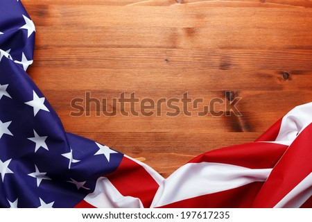 USA flag Royalty-Free Stock Photo #197617235